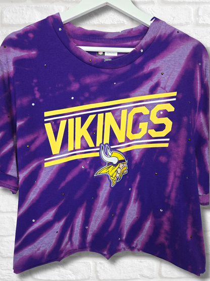 Minnesota Vikings Crop Top- XL