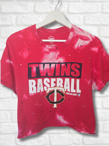 Minnesota Twins Crop Top- Large