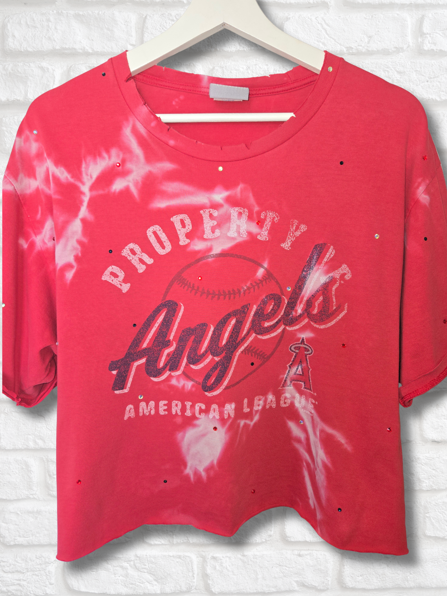 Los Angeles Angels Crop Top - Large