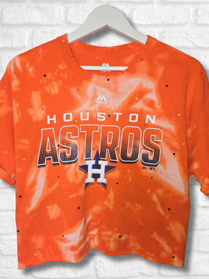 Houston Astros Crop Top- Large