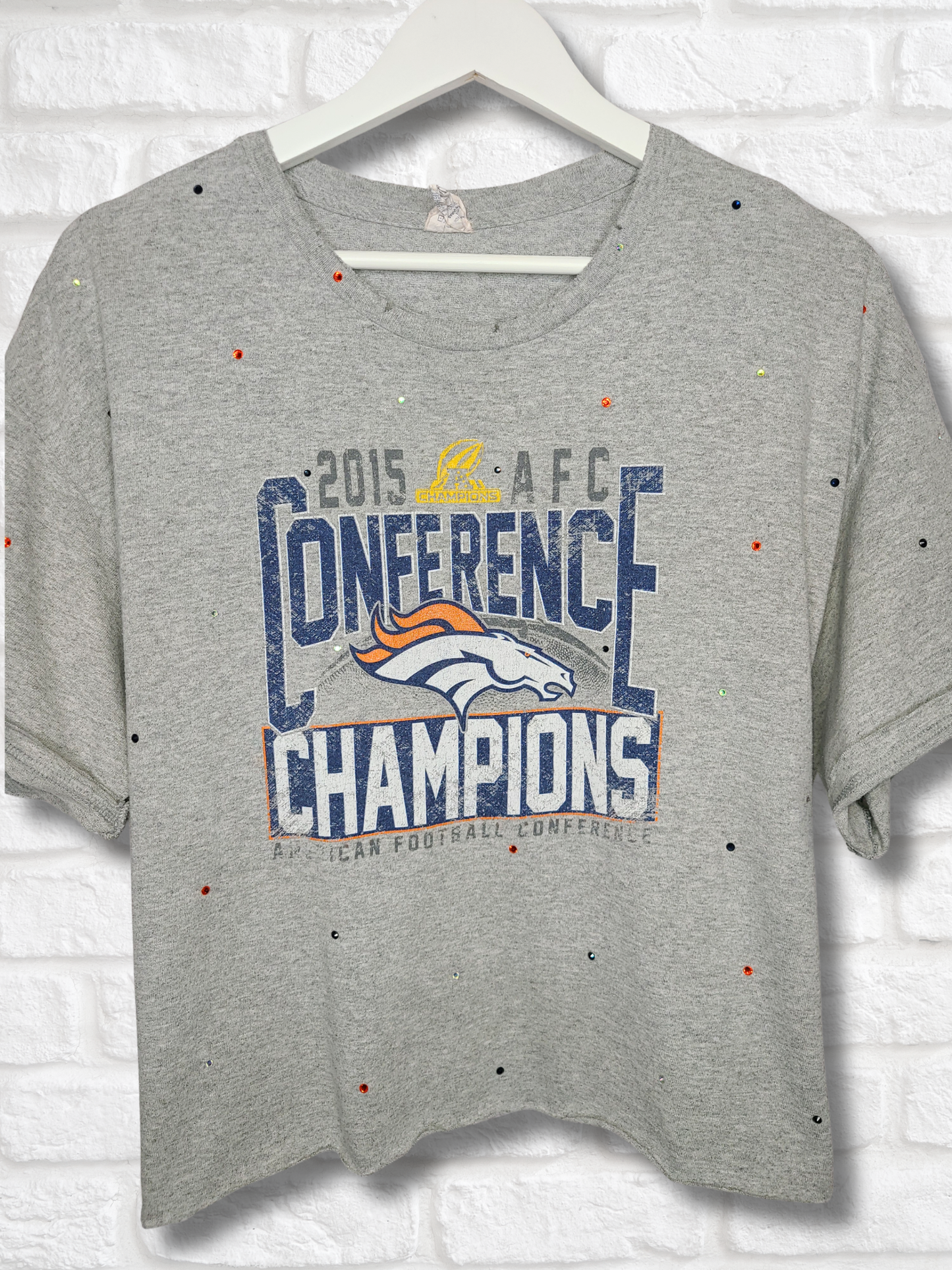 Denver Broncos Crop Top- XL