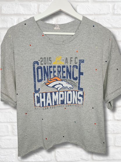 Denver Broncos Crop Top- XL