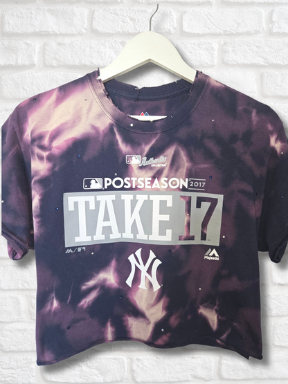New York Yankees Crop Top- Medium