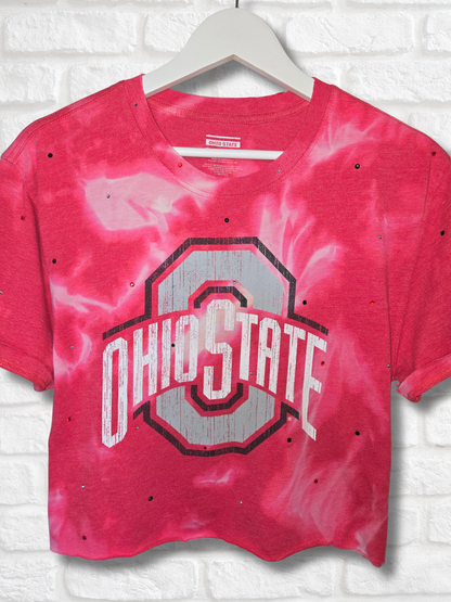 Ohio State Buckeyes Crop Top- Medium