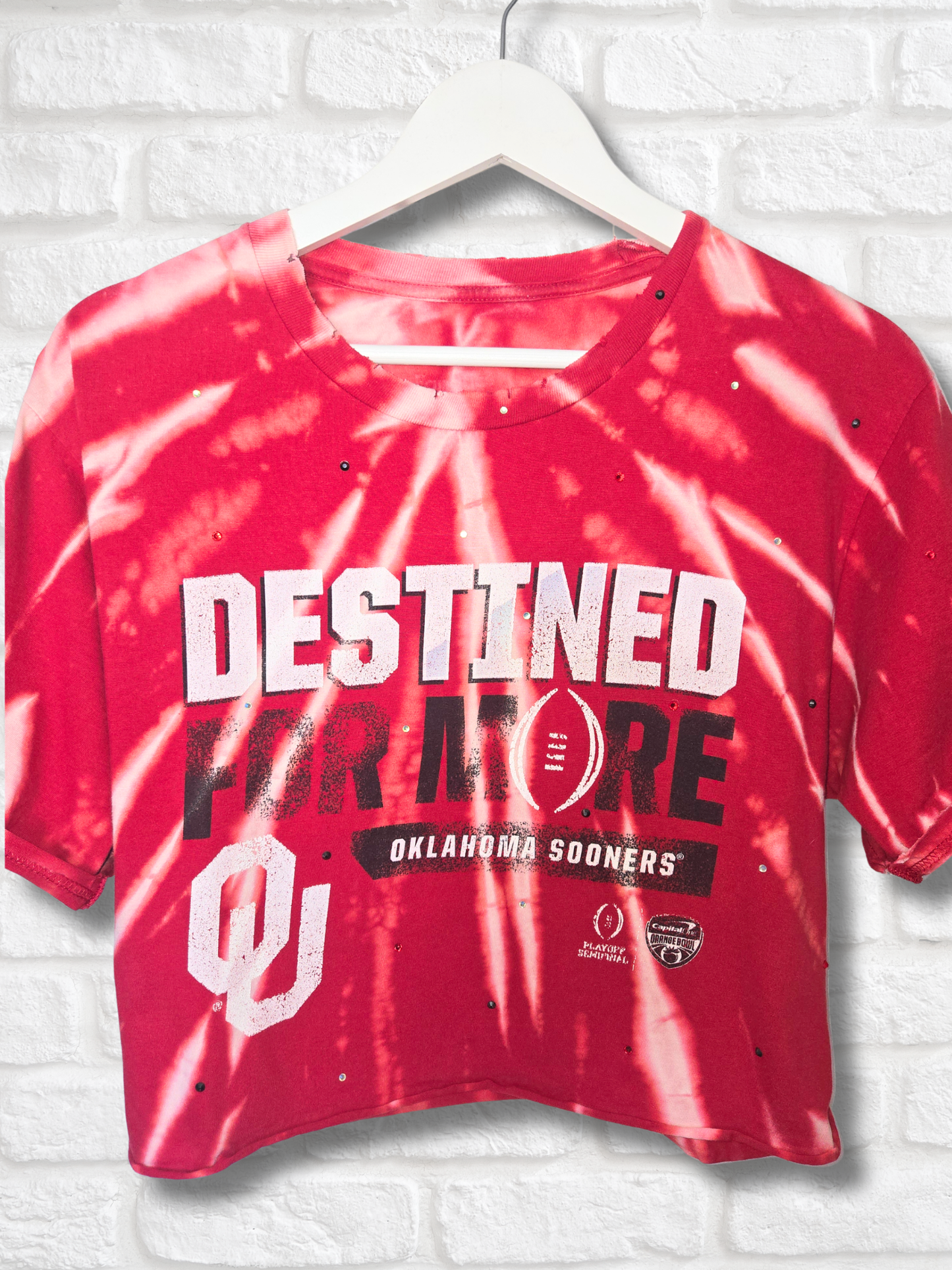 Oklahoma Sooners Crop Top- Medium