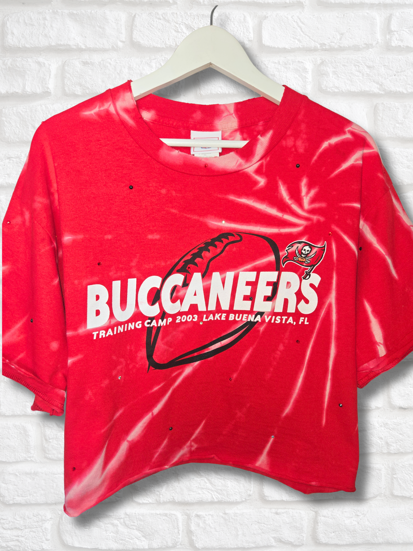 Tampa Bay Buccaneers Crop Top- Large