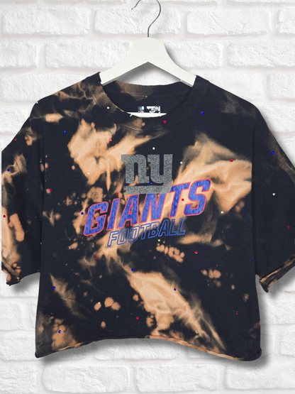 New York Giants Crop Top- XL