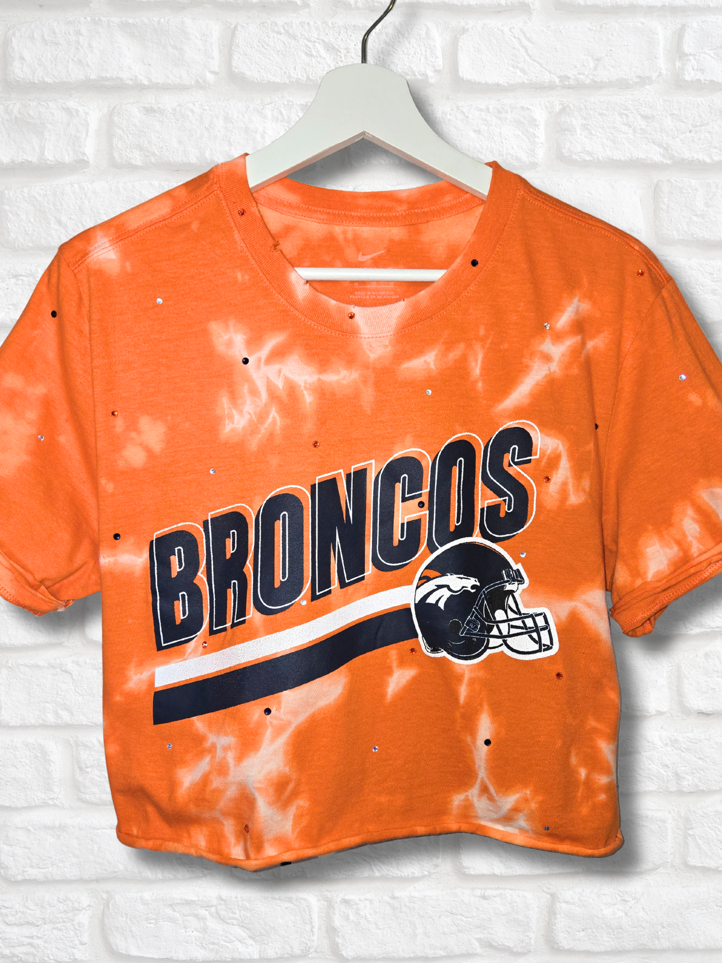 Denver Broncos Crop Top- Medium
