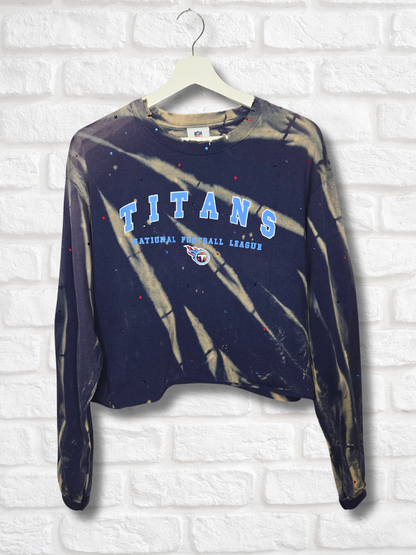 Tennessee Titans Crop Top-Large
