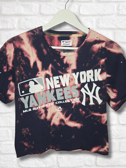 New York Yankees Crop Top - Medium
