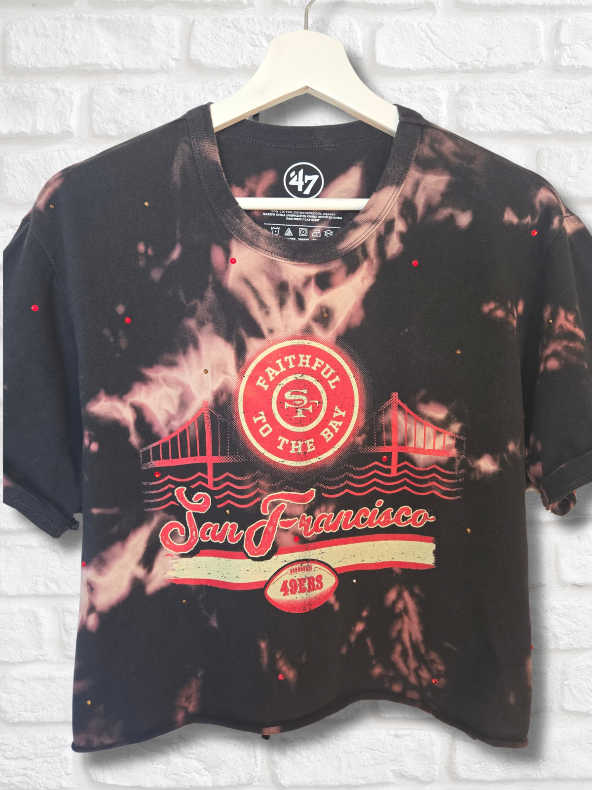 San Francisco 49ers Crop Top- Large