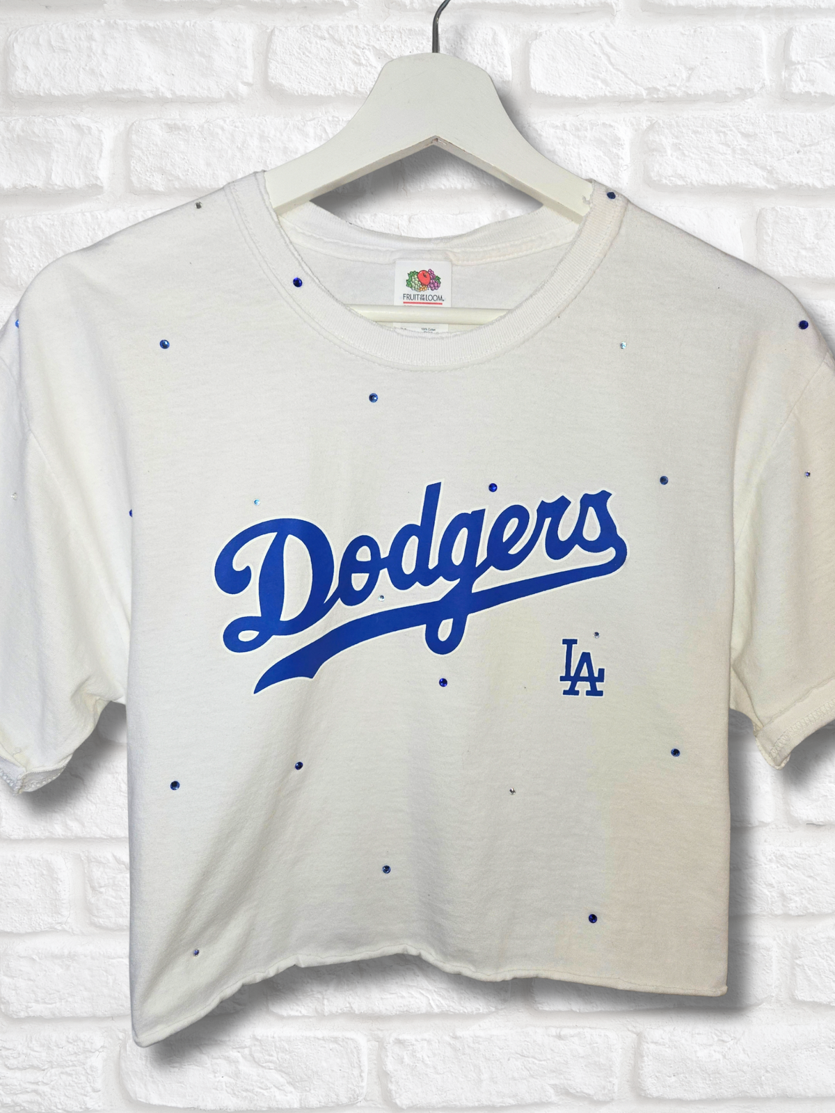 Los Angeles Dodgers Crop Top- Medium