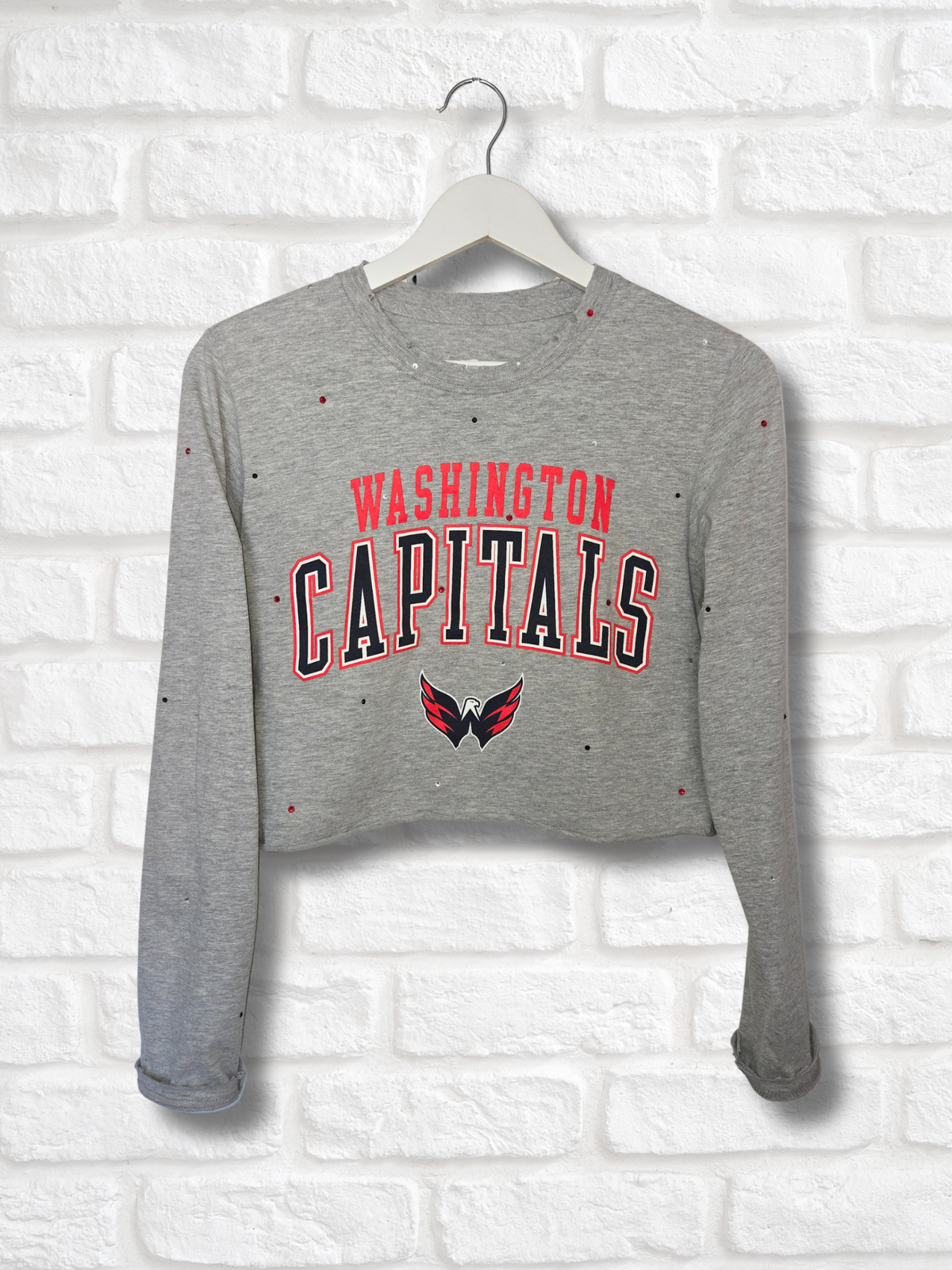 Washington Capitals Crop Top-   Small