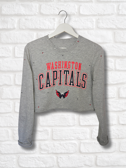 Washington Capitals Crop Top-   Small