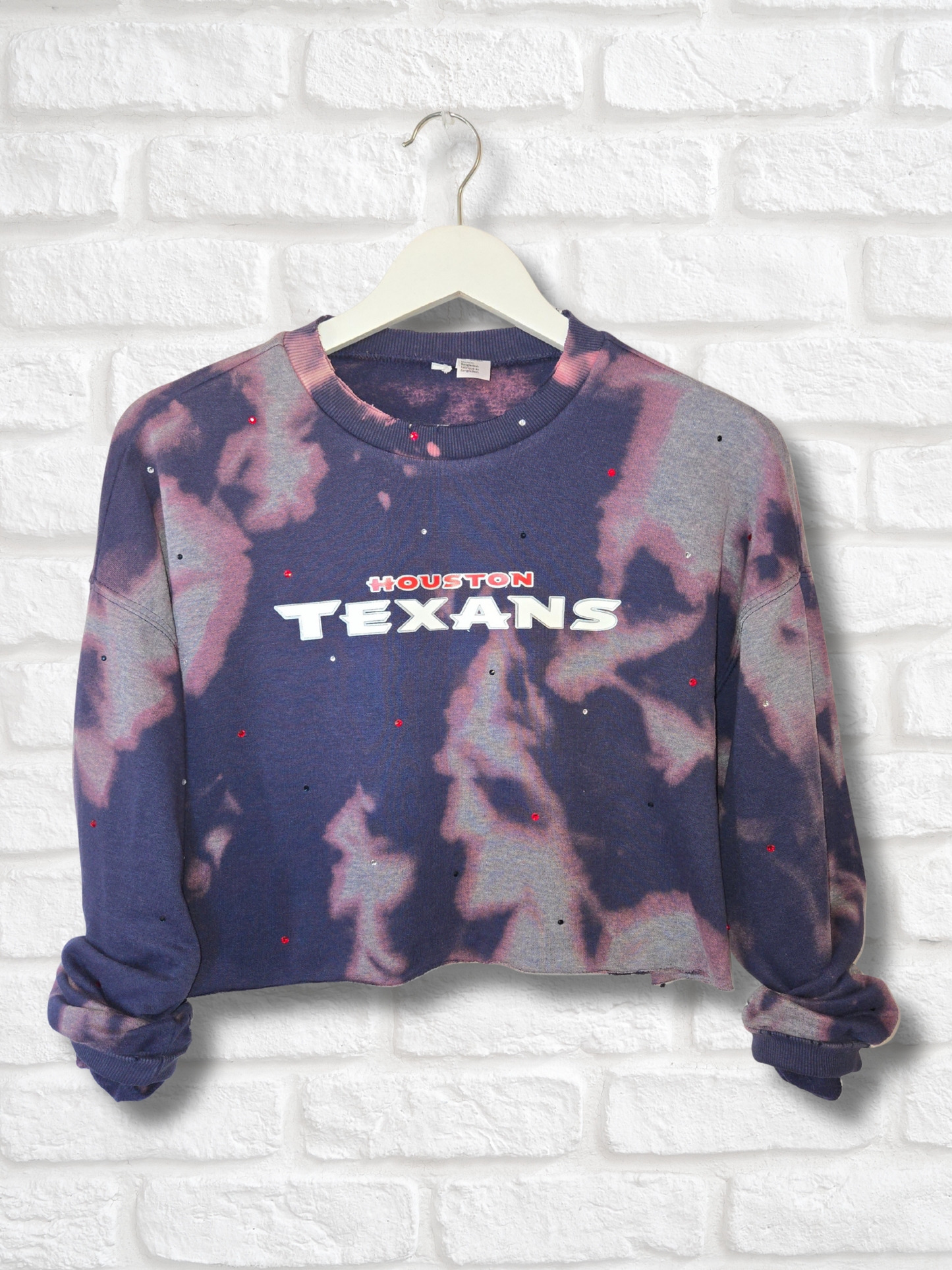 Houston Texans Crop Sweatshirt