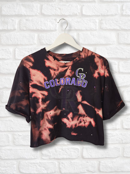 Colorado Rockies Crop Top