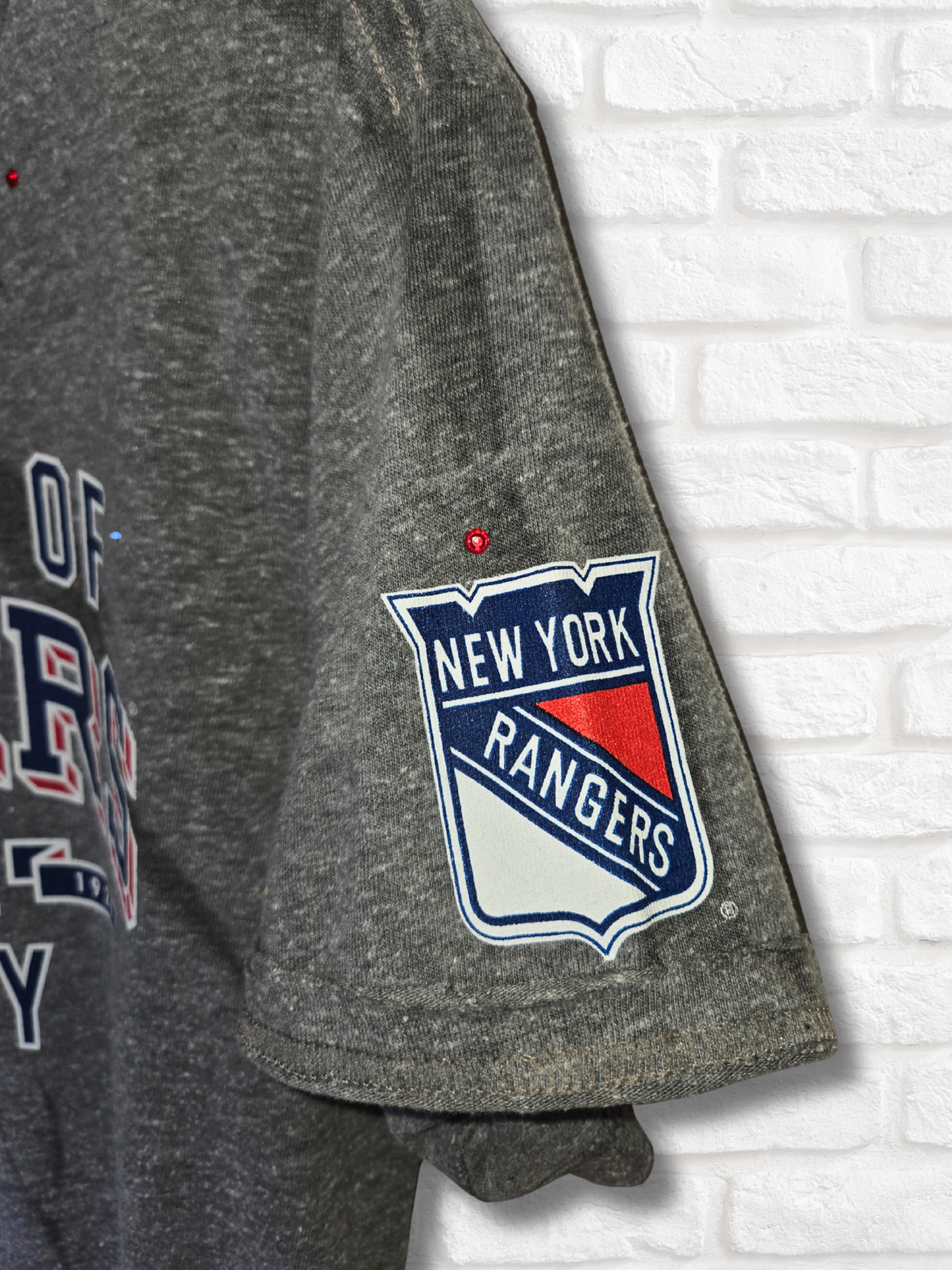 New York Rangers Crop Top
