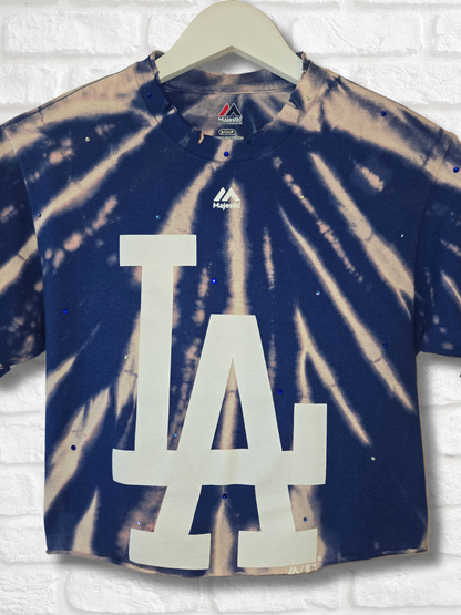 Los Angeles Dodgers Crop Top - Small
