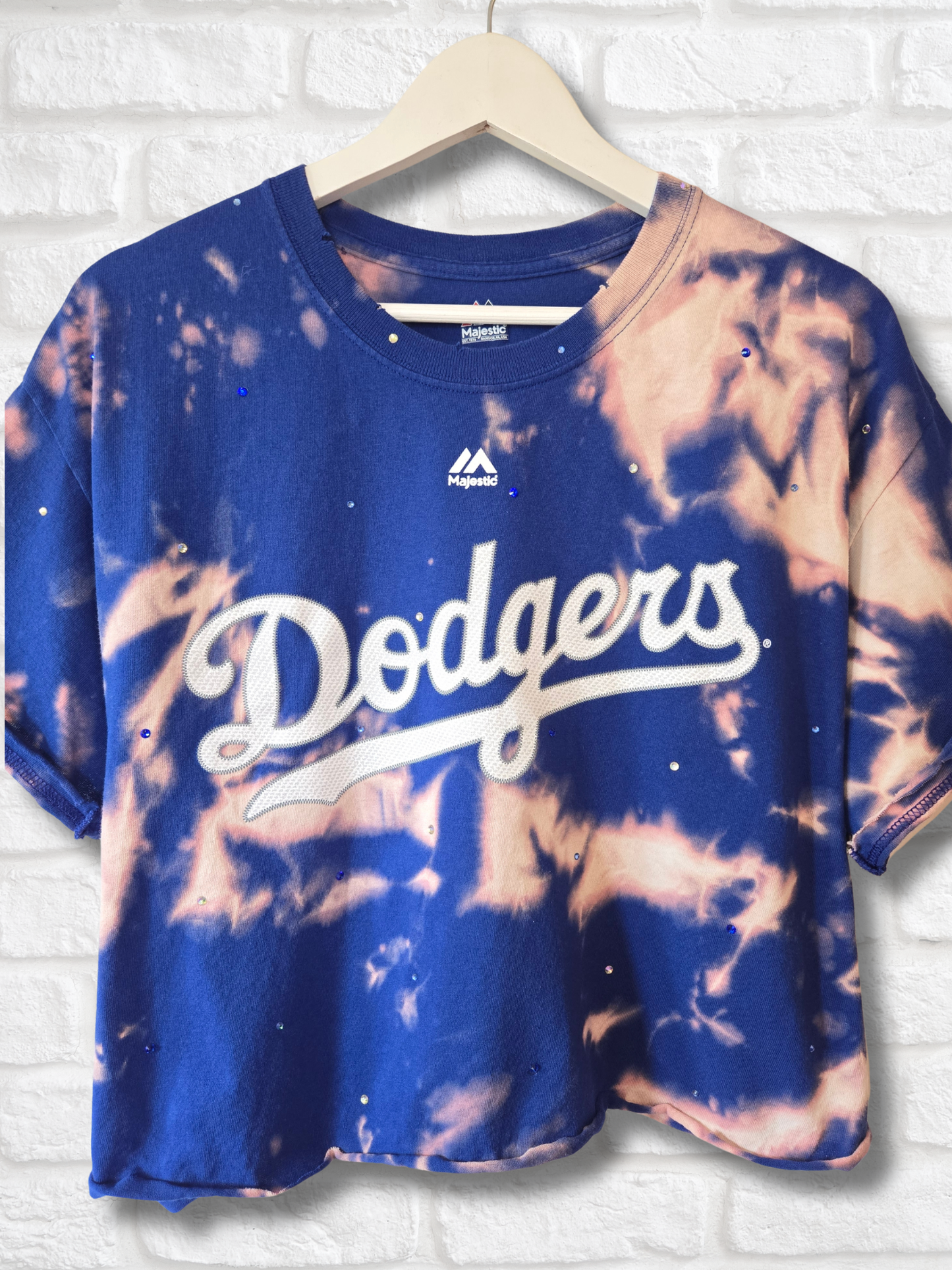 Los Angeles Dodgers Crop Top  - Large
