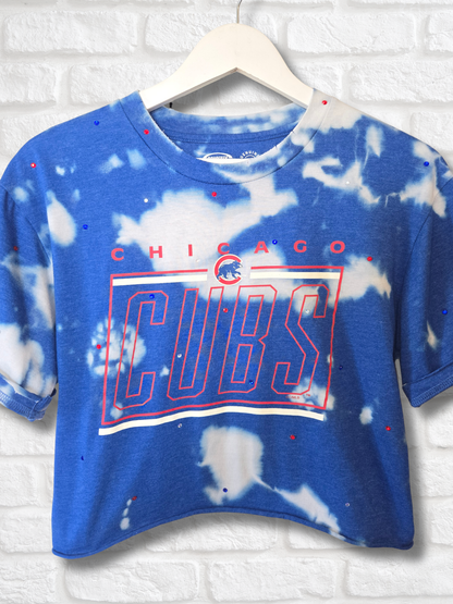 Chicago Cubs Crop Top- Medium