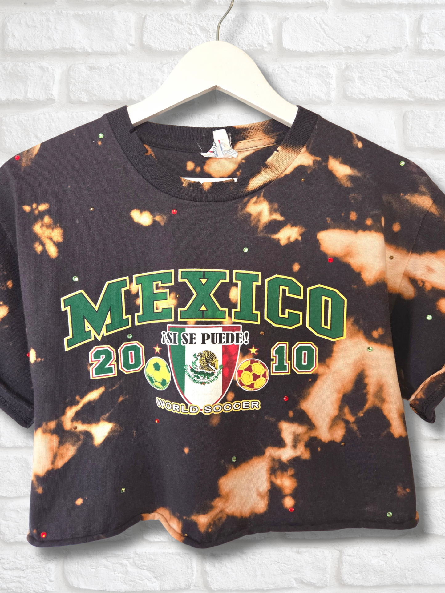 Team Mexico Crop Top- Medium