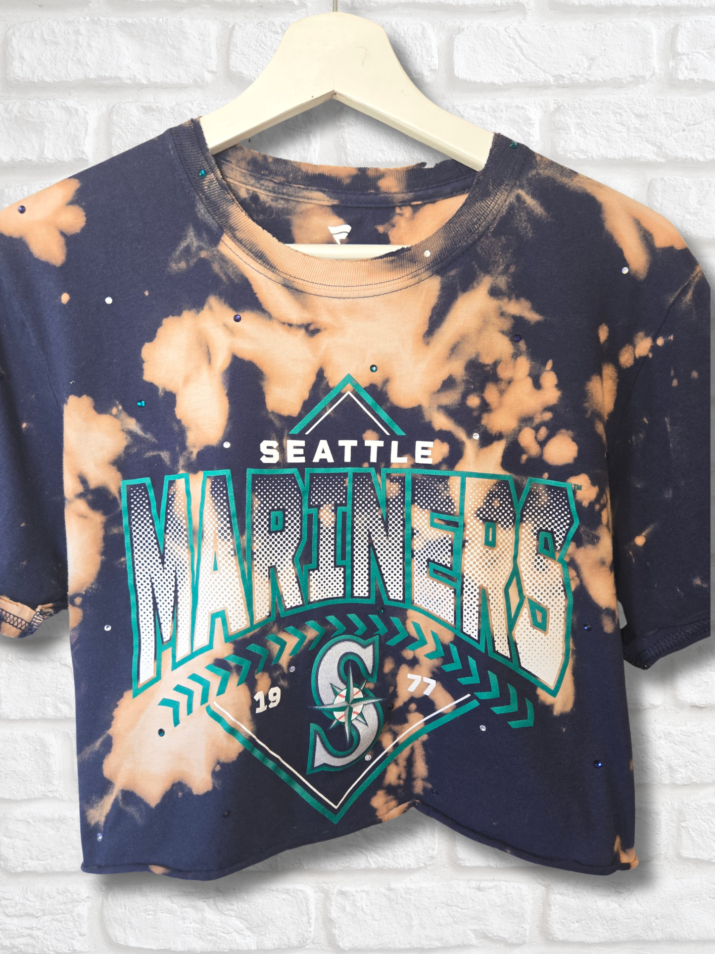 Seattle Mariners Crop Top- Medium