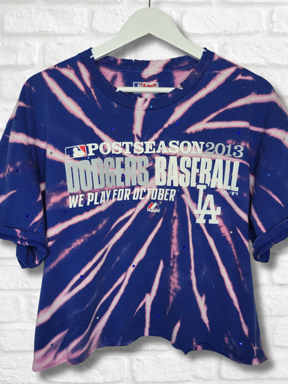 Los Angeles Dodgers Crop Top- XL
