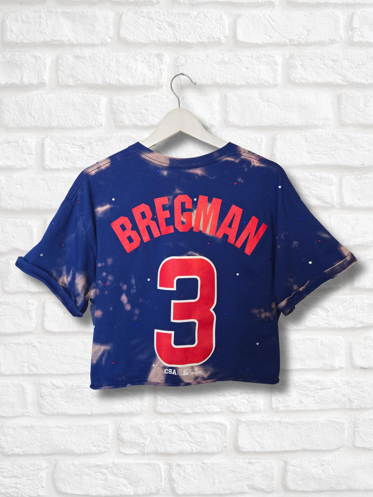 Chicago Cubs Crop Top- Large