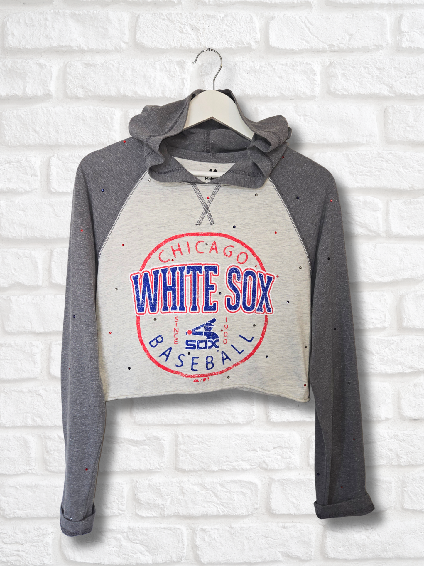 Chicago White Sox Crop Top- Medium