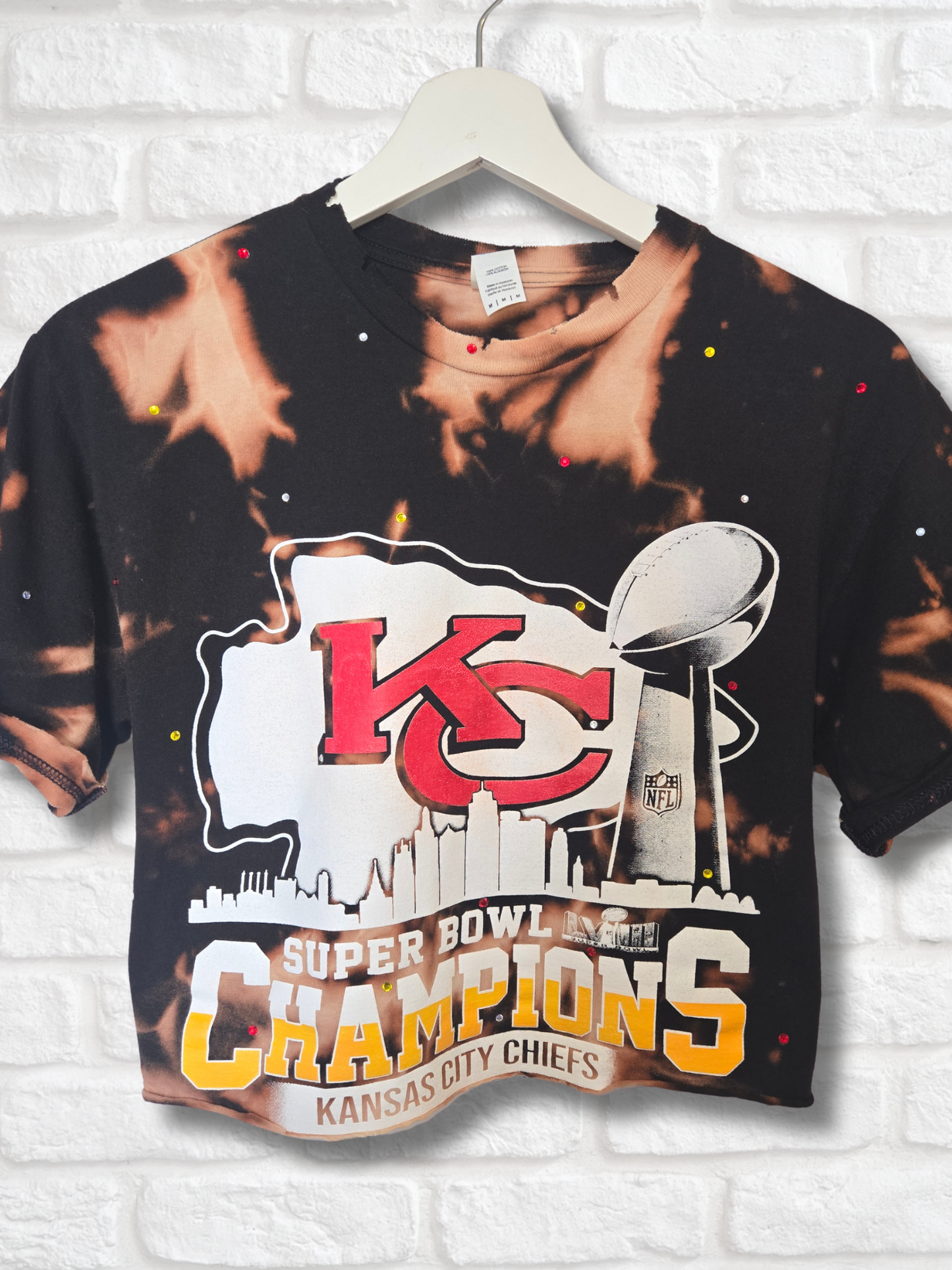 Kansas City Chiefs Crop Top- Medium