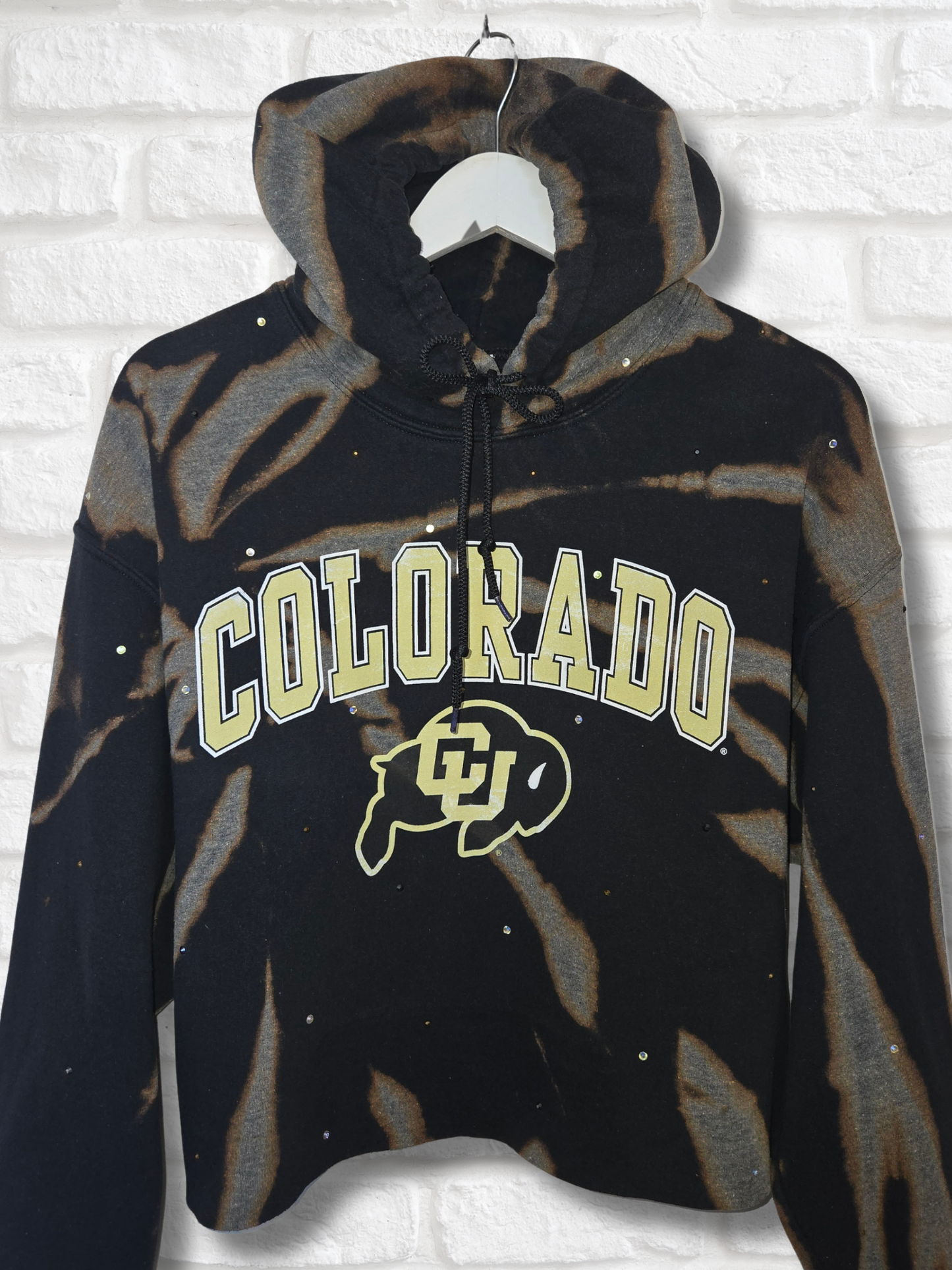 Colorado Buffaloes Crop Hoodie- XL
