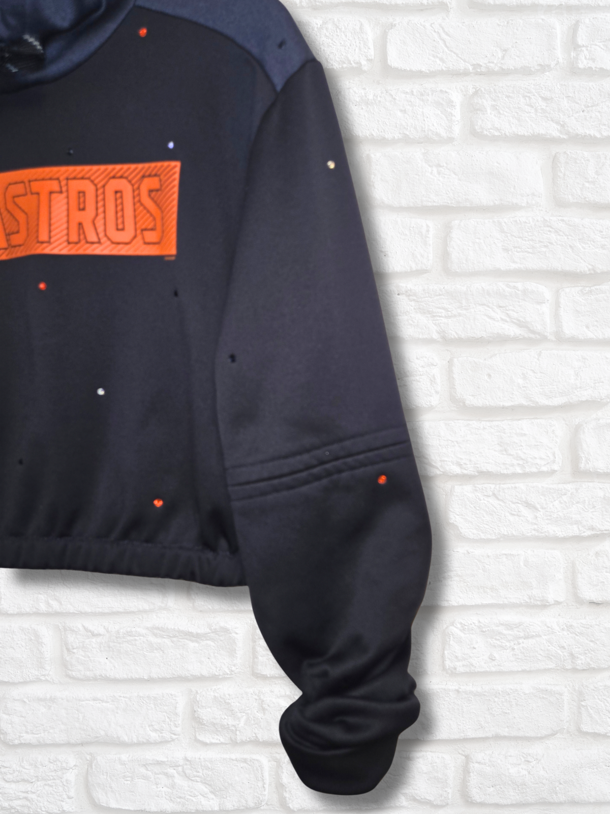 Houston Astros Crop Hoodie- Medium