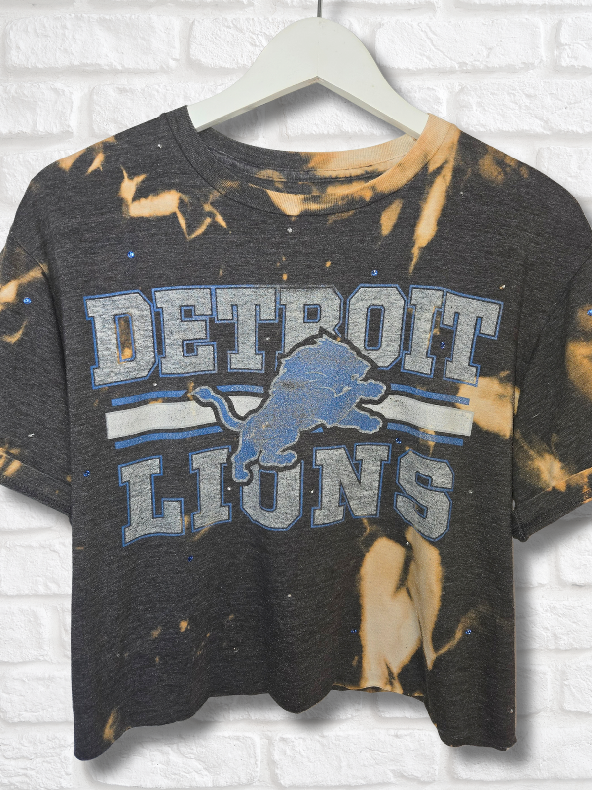 Detroit Lions Crop Top- Large