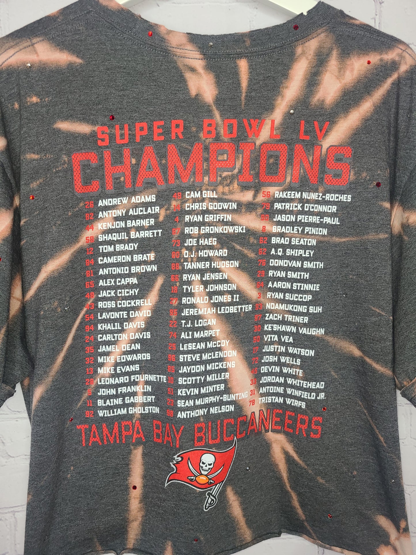 Tampa Bay Buccaneers Crop Tee