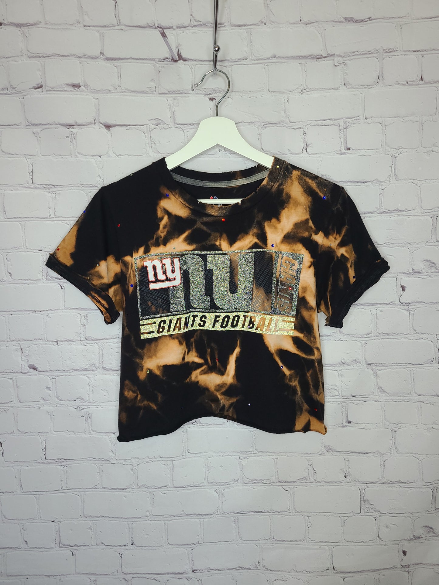 New York Giants Crop Tee