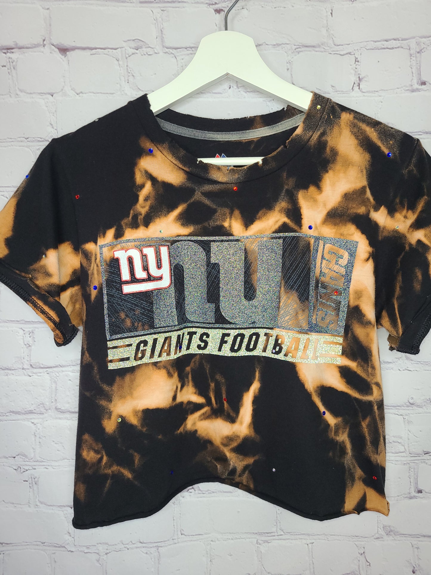 New York Giants Crop Tee