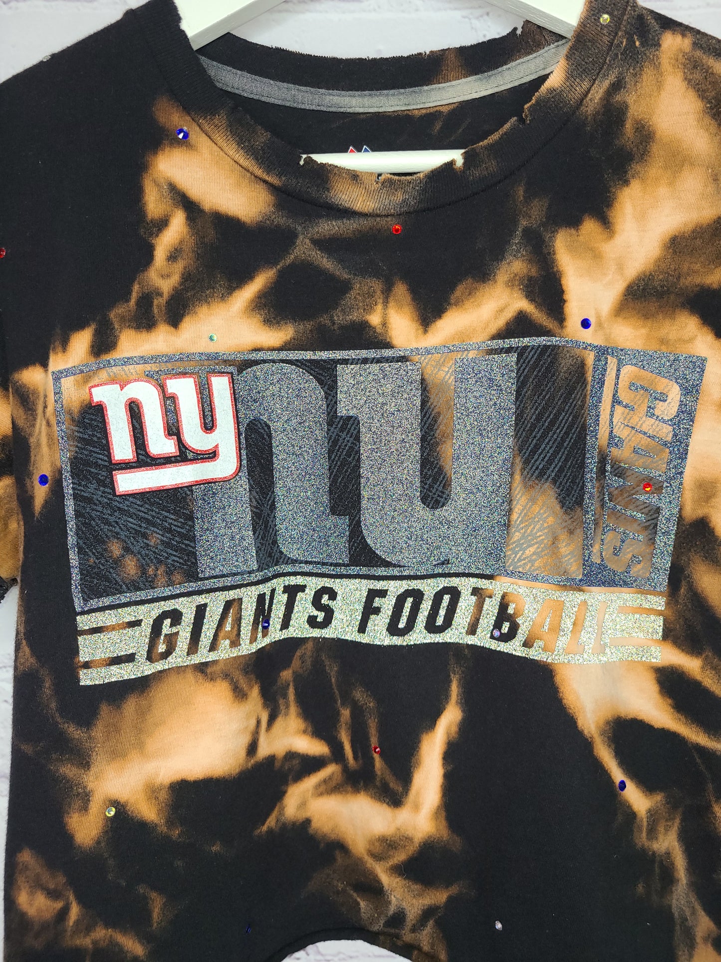 New York Giants Crop Tee