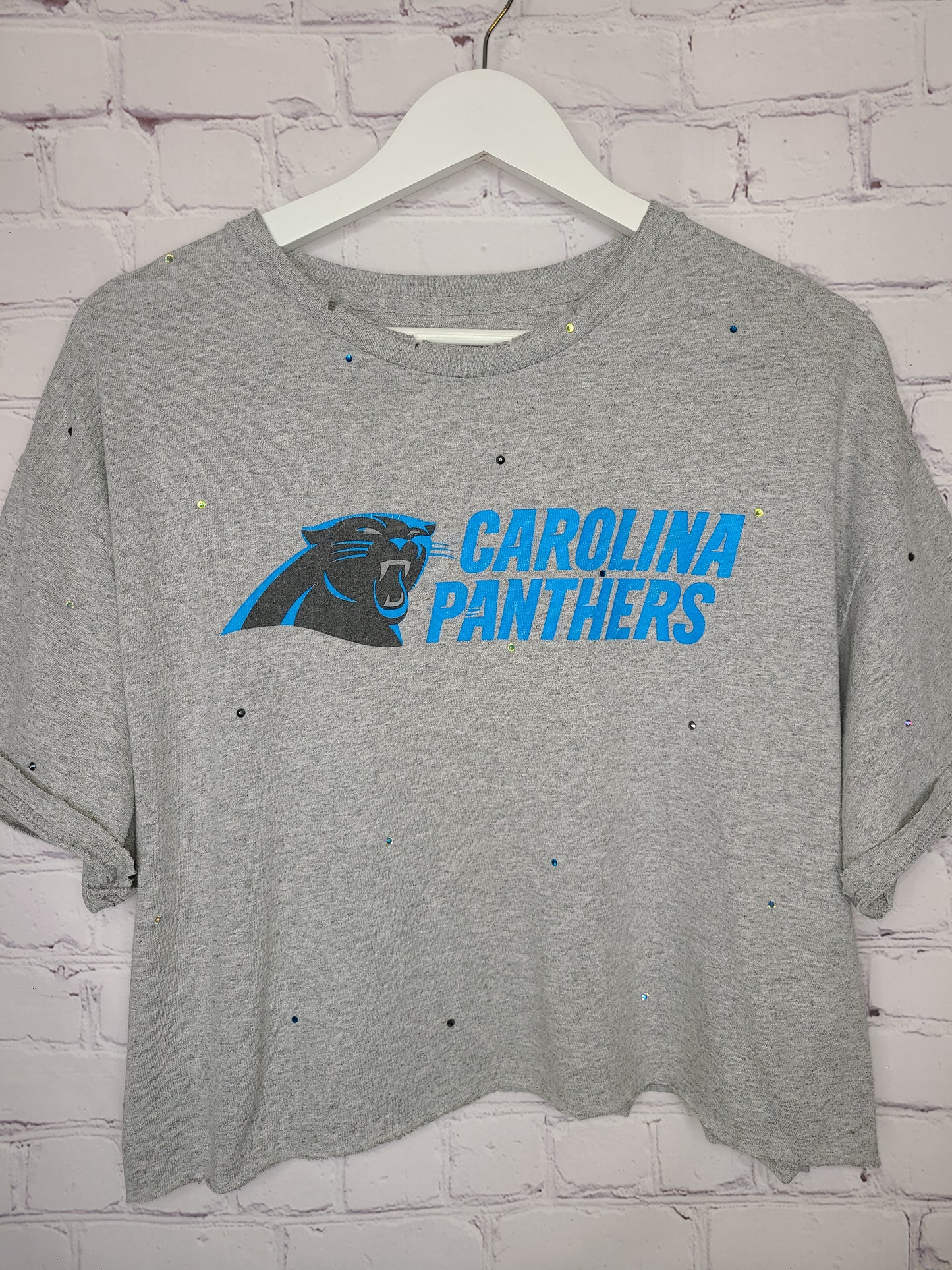 Carolina Panthers Crop Tee