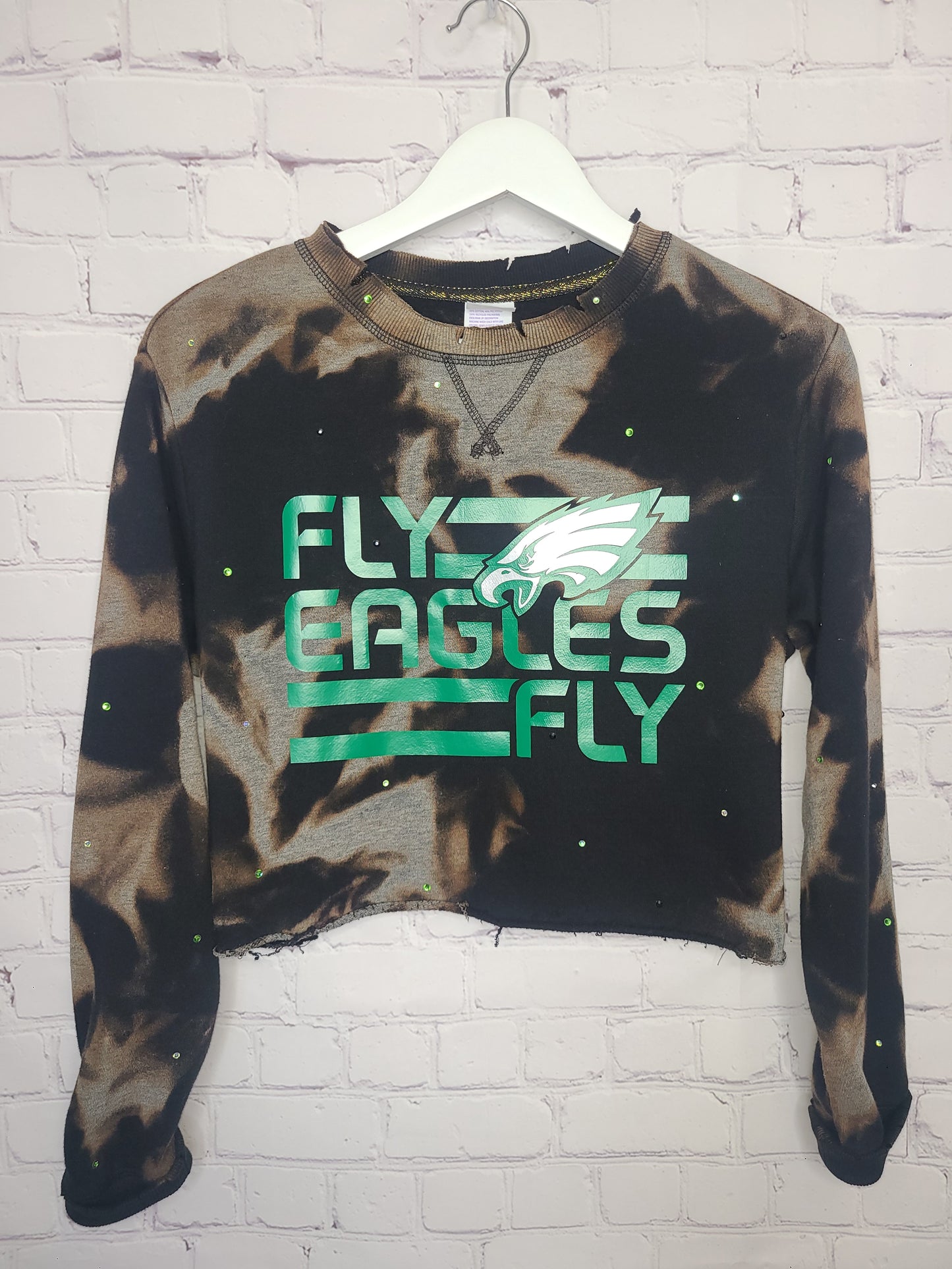 Philadelphia Eagles Crop Sweatshirt