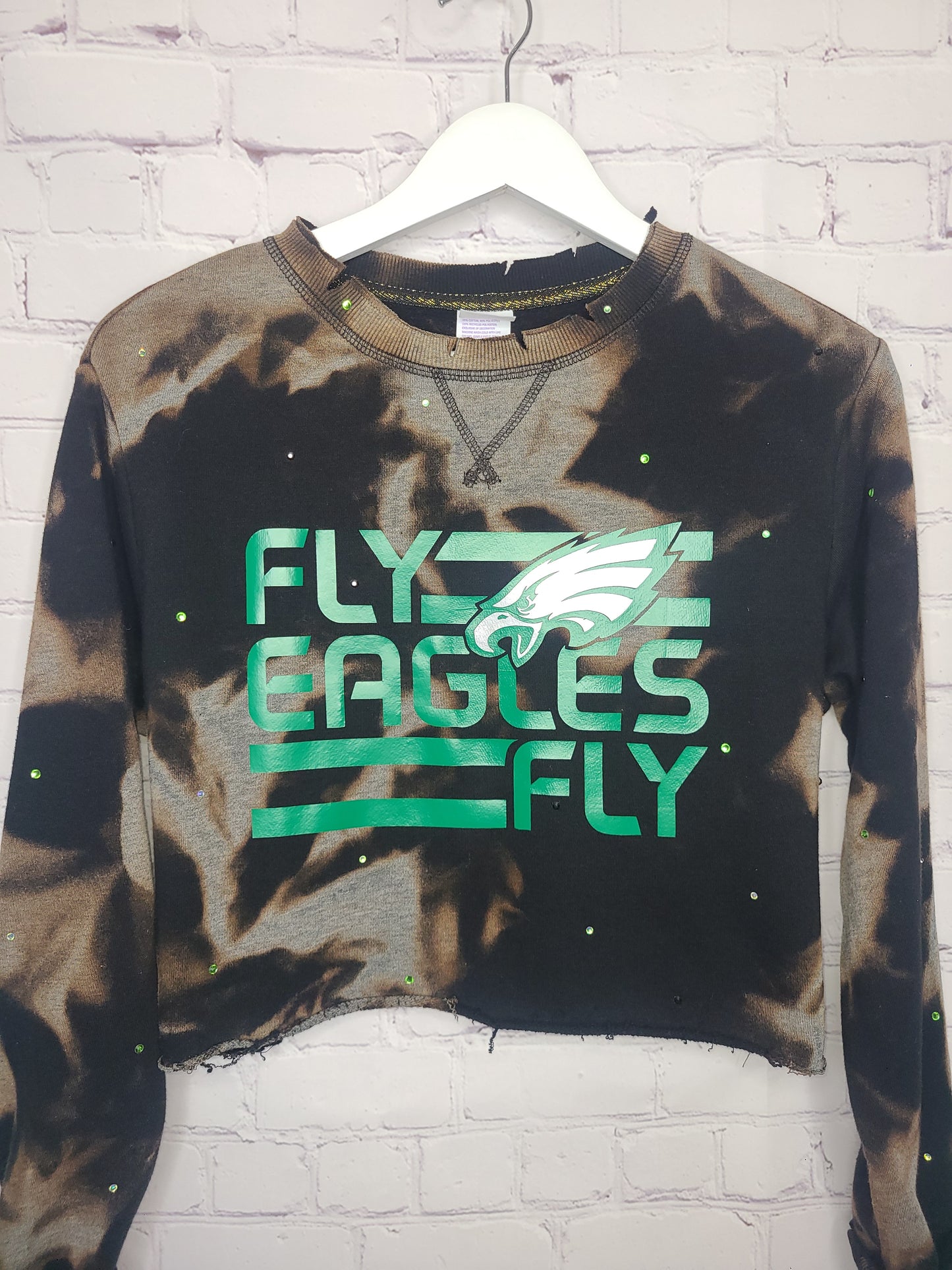 Philadelphia Eagles Crop Sweatshirt