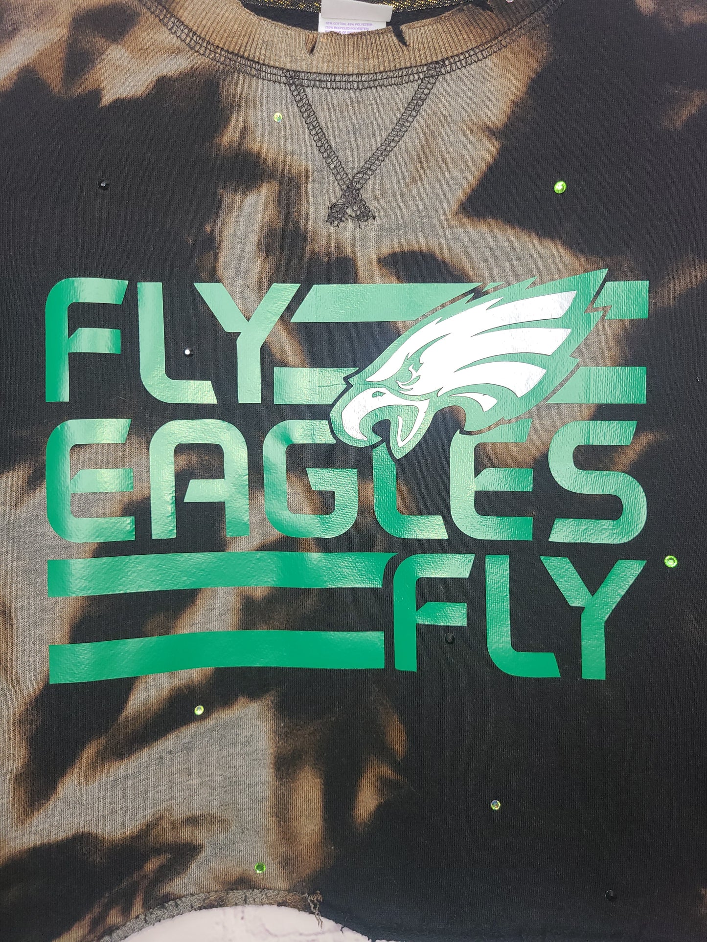 Philadelphia Eagles Crop Sweatshirt