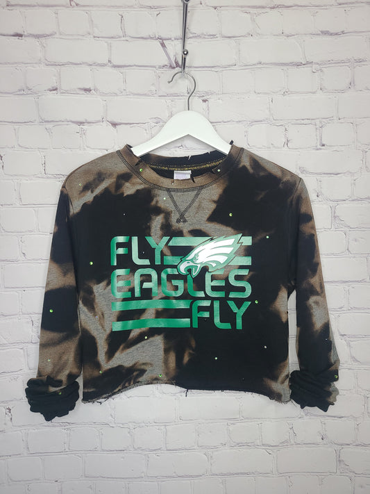 Philadelphia Eagles Crop Sweatshirt