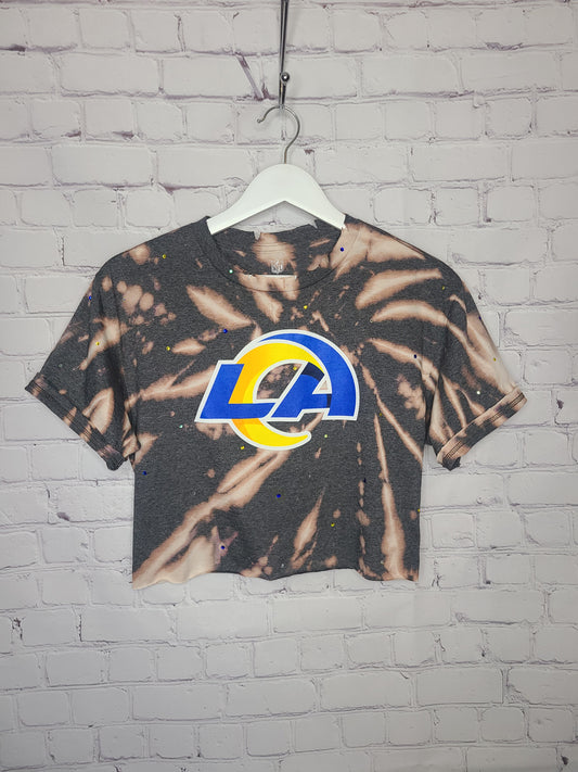 Los Angeles Rams Crop Tee