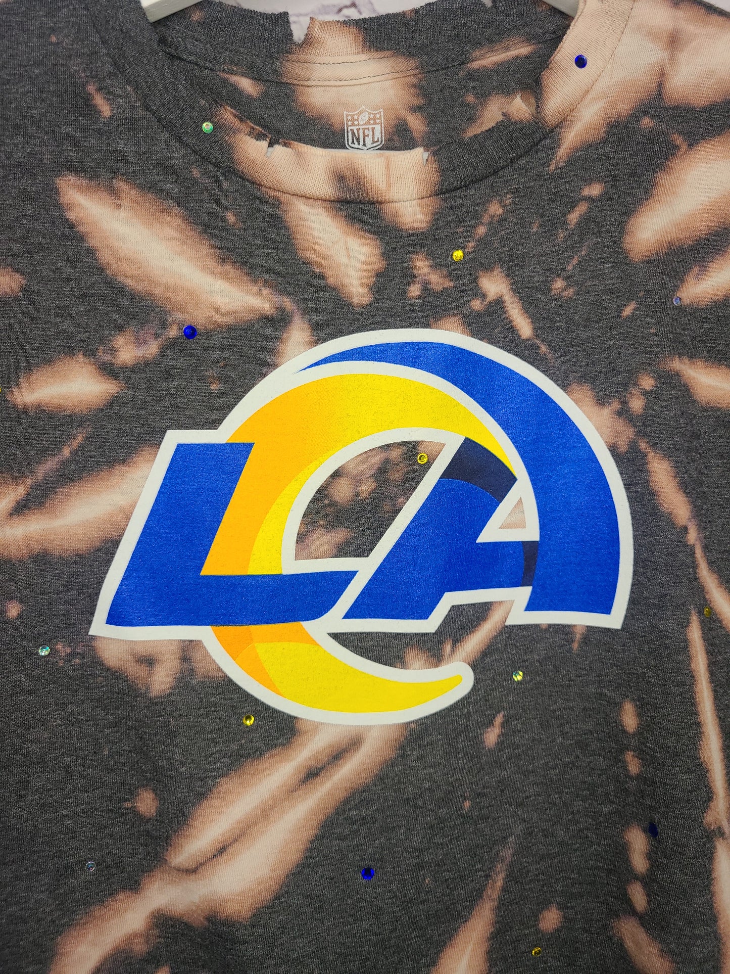 Los Angeles Rams Crop Tee