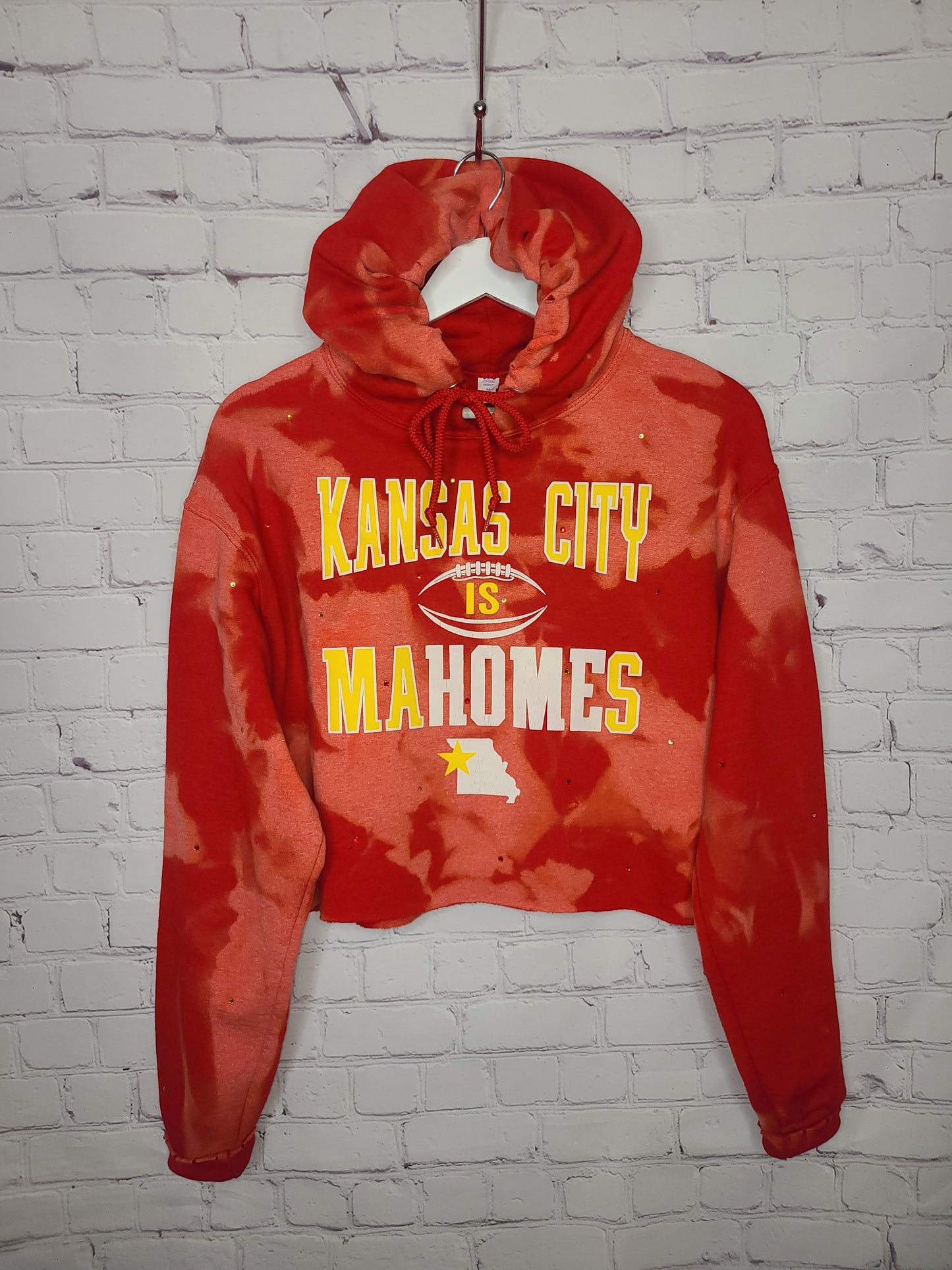 Kansas City Chiefs Crop Hoodie