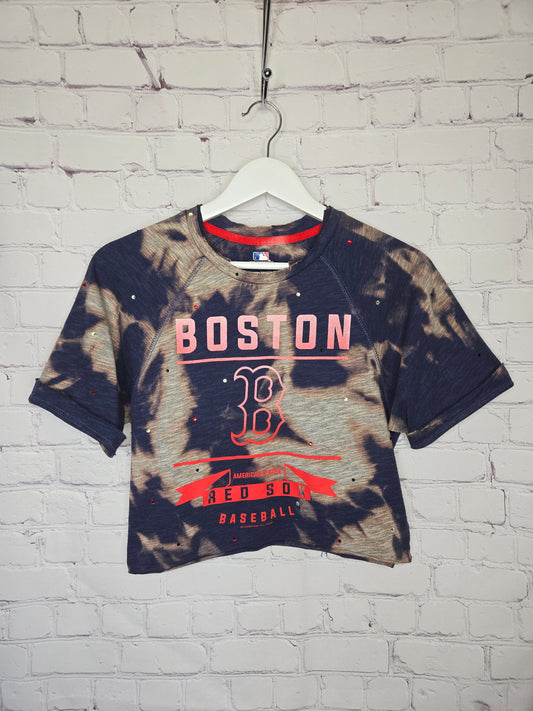 Boston Red Sox Crop Tee