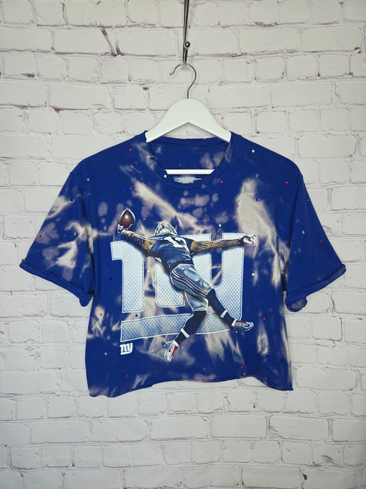 New York Giants Crop Tee