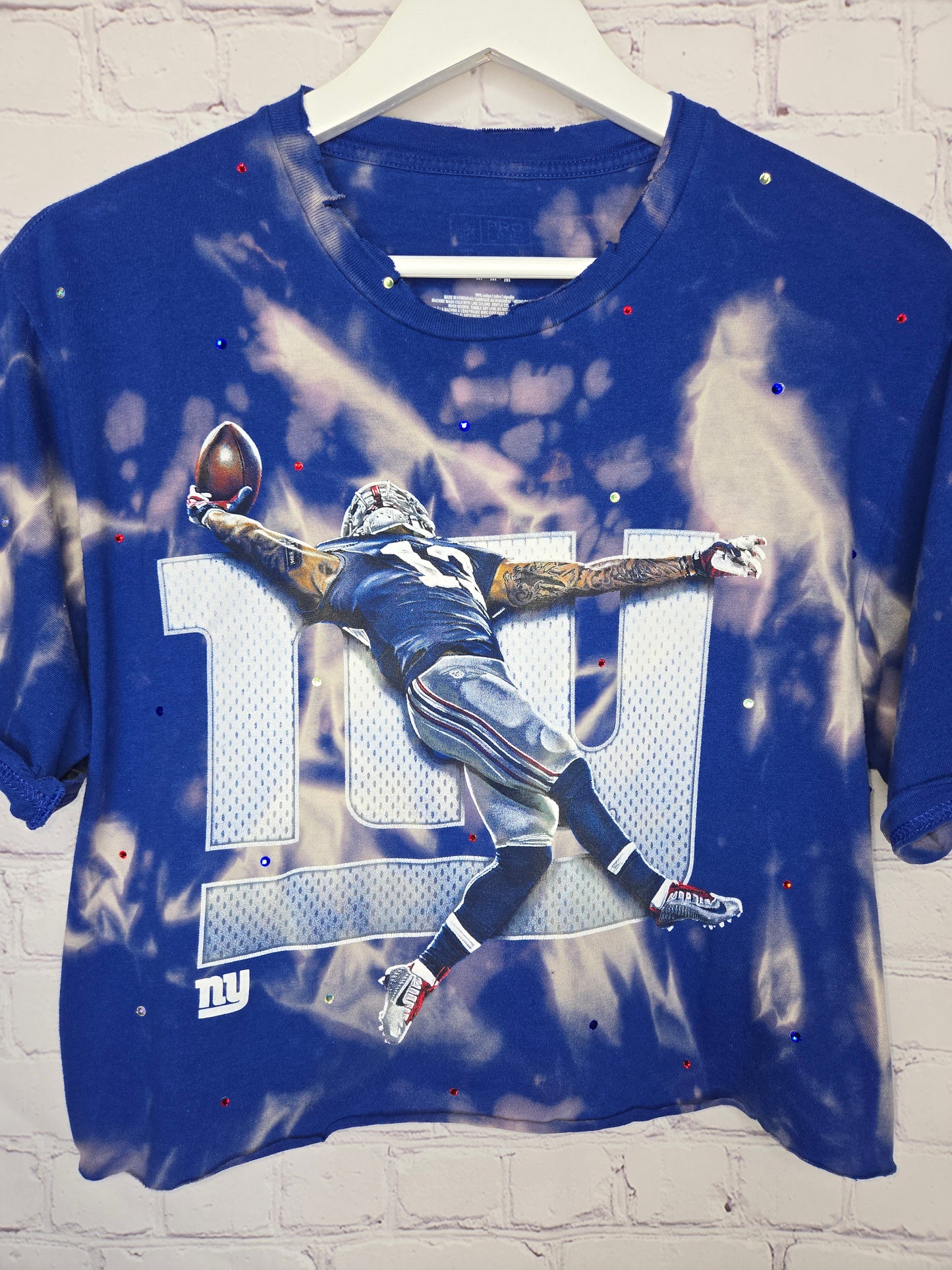 New York Giants Crop Tee