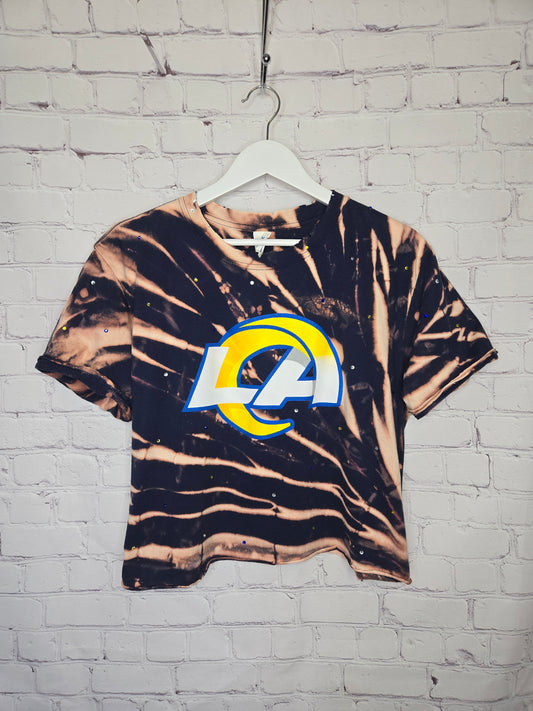 Los Angeles Rams Crop Tee