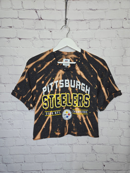 Pittsburgh Steelers Crop Tee